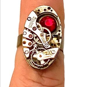 Watch parts ring steampunk